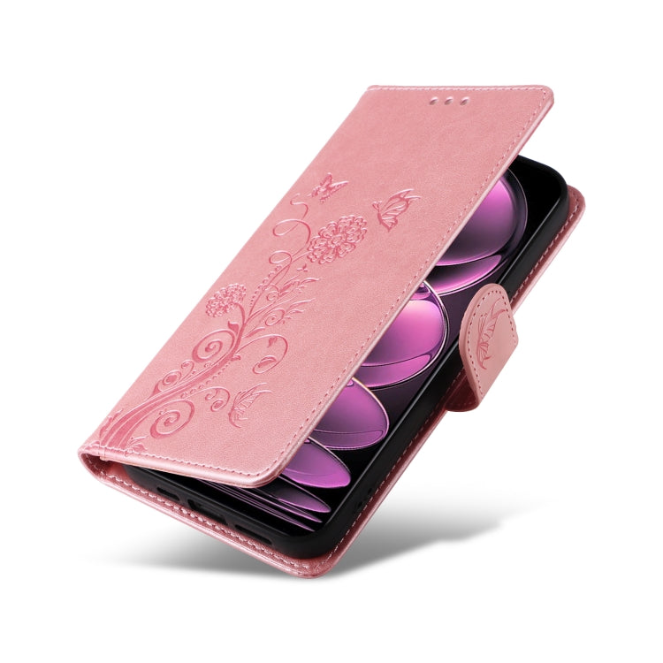 For Redmi Note 12 Explorer / Note 12 Pro+ Embossed Butterfly Flowers Leather Phone Case