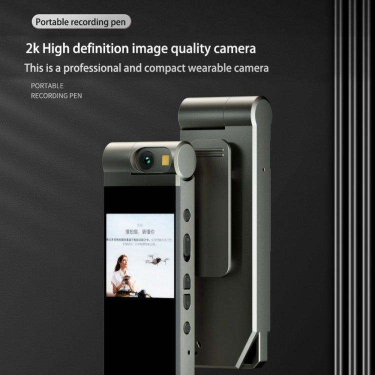 B40 1080P Portable Mini Camera HD Video Recorder Support Night Vision - Silver