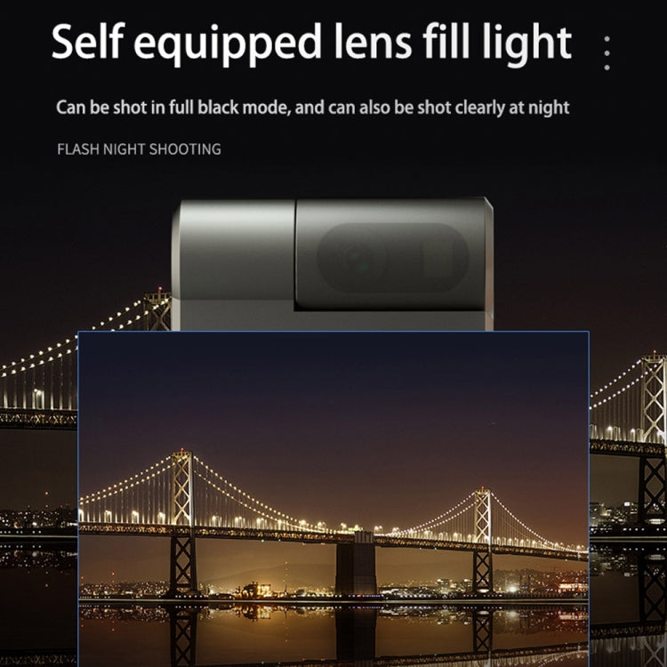 B40 1080P Portable Mini Camera HD Video Recorder Support Night Vision - Silver