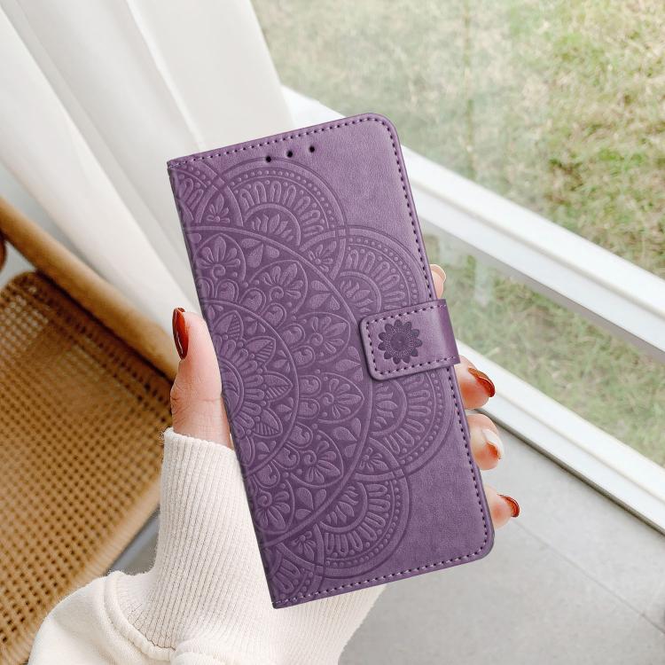For iPhone 17e / 16e Flower Embossed Leather Phone Case