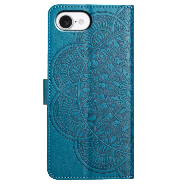 For iPhone 17e / 16e Flower Embossed Leather Phone Case