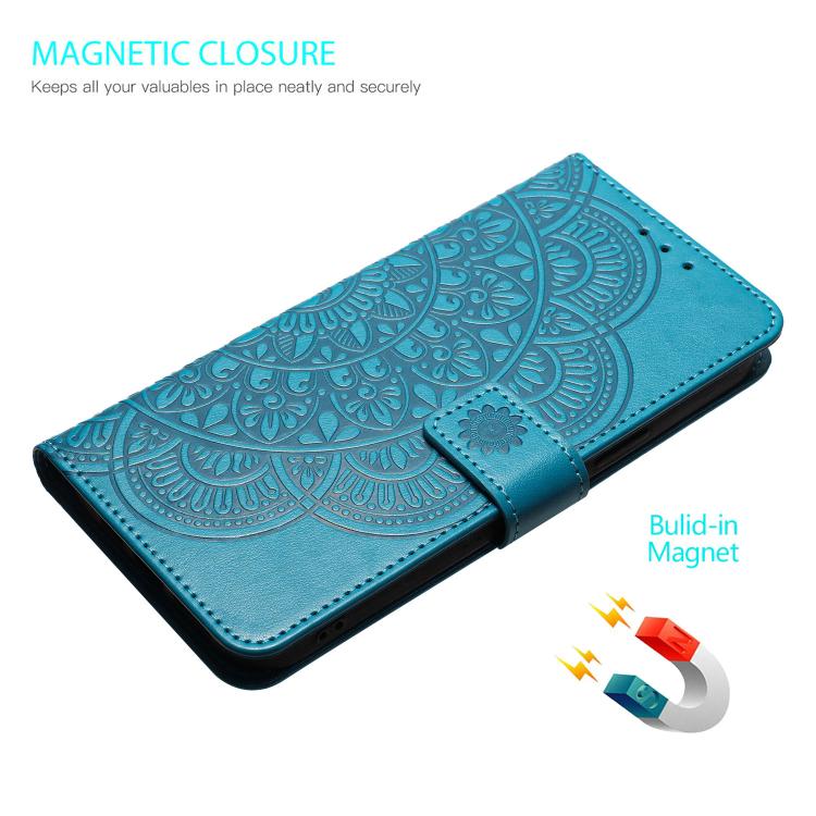 For iPhone Air Flower Embossed Leather Phone Case