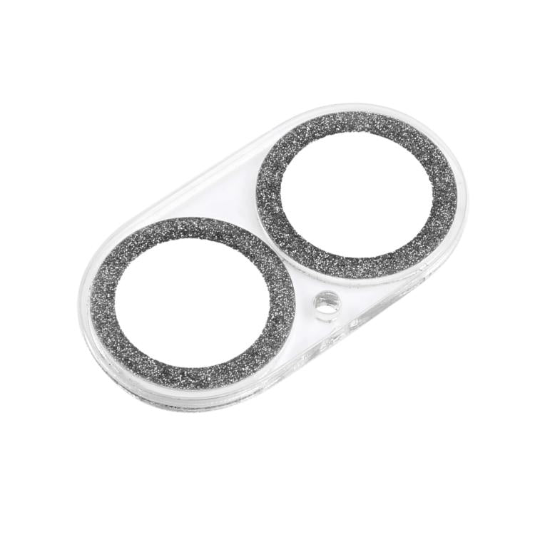 For iPhone 17 Glitter Ring Tempered Glass Camera Lens Film