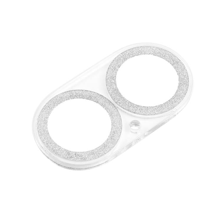 For iPhone 17 Glitter Ring Tempered Glass Camera Lens Film