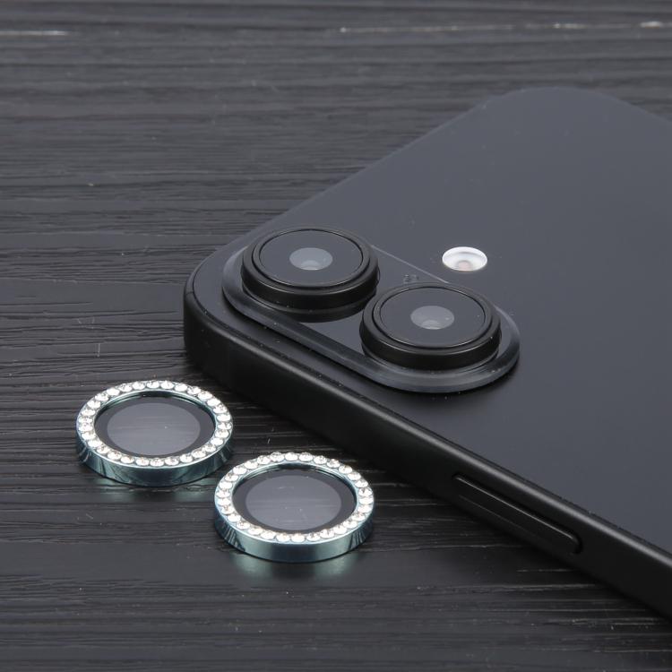 For iPhone 17 9H Point Drill Camera Lens Protector Ring