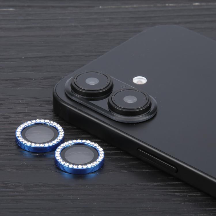 For iPhone 17 9H Point Drill Camera Lens Protector Ring