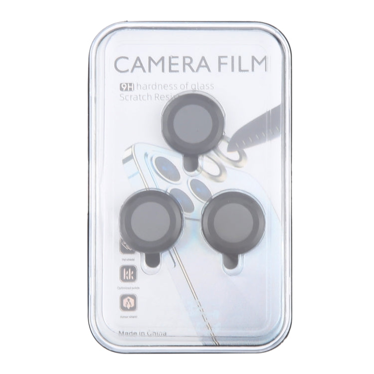For iPhone 16 Pro / 16 Pro Max Tempered Glass CD Texture Back Camera Film