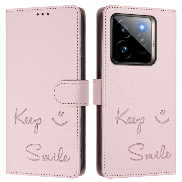 For Realme GT 7 Pro 5G Smile Embossing RFID Leather Phone Case