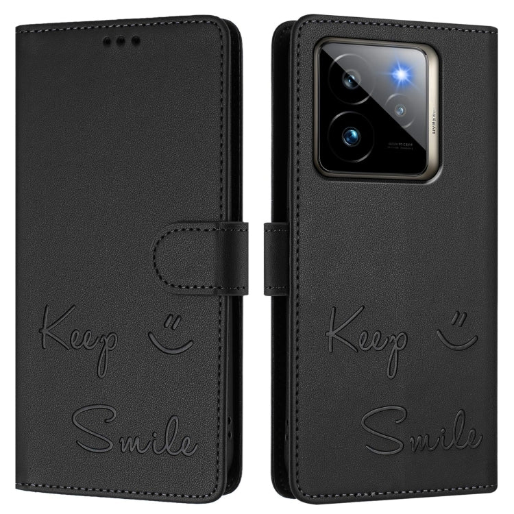 For Realme GT 7 Pro 5G Smile Embossing RFID Leather Phone Case