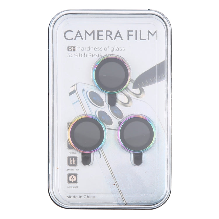 For iPhone 16 Pro / 16 Pro Max Metal Tempered Glass Back Camera Film
