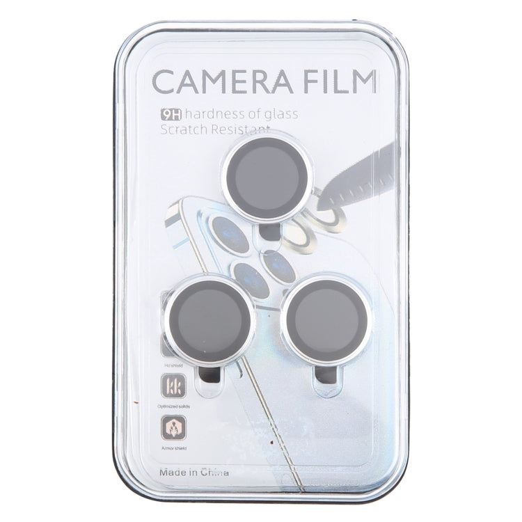 For iPhone 16 Pro / 16 Pro Max Metal Tempered Glass Back Camera Film
