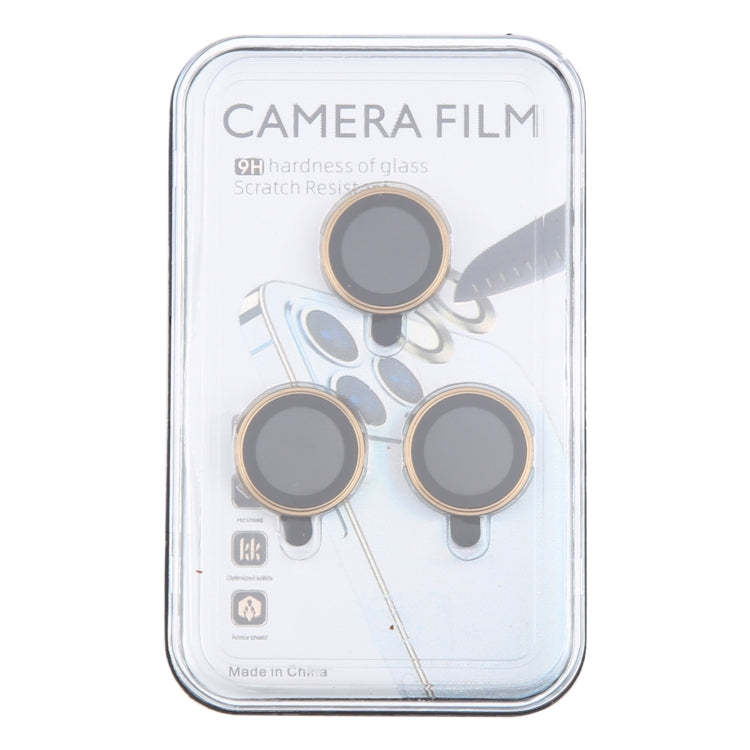 For iPhone 16 Pro / 16 Pro Max Metal Tempered Glass Back Camera Film