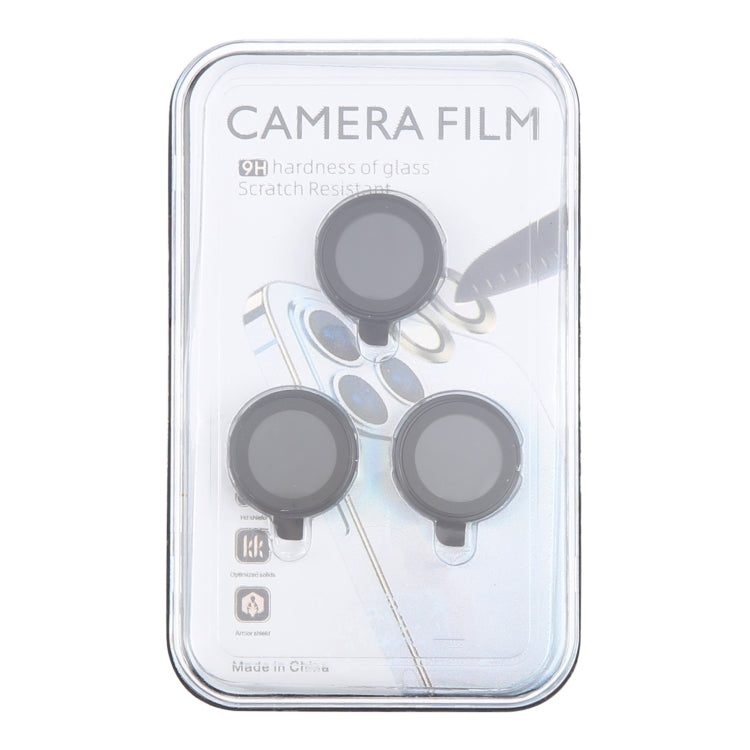 For iPhone 16 Pro / 16 Pro Max Metal Tempered Glass Back Camera Film
