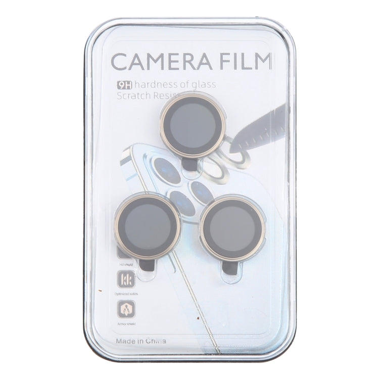 For iPhone 16 Pro / 16 Pro Max Metal Tempered Glass Back Camera Film