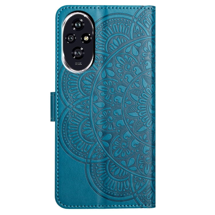 For Honor 200 Flower Embossed Leather Phone Case