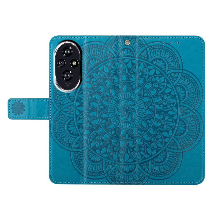 For Honor 200 Flower Embossed Leather Phone Case