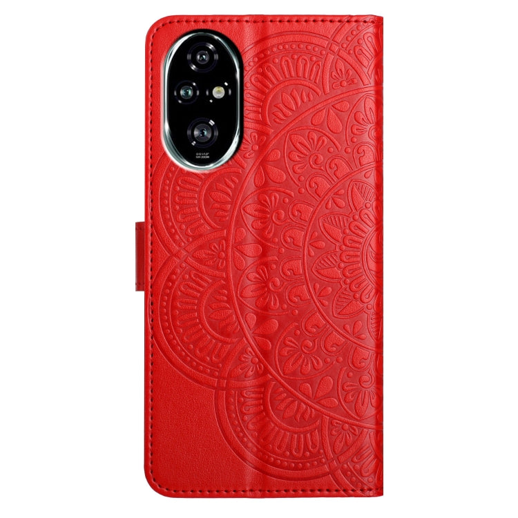 For Honor 200 Pro Flower Embossed Leather Phone Case