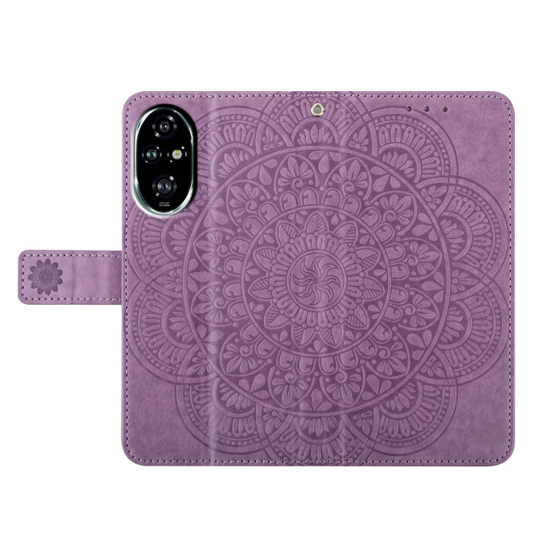 For Honor 200 Pro Flower Embossed Leather Phone Case
