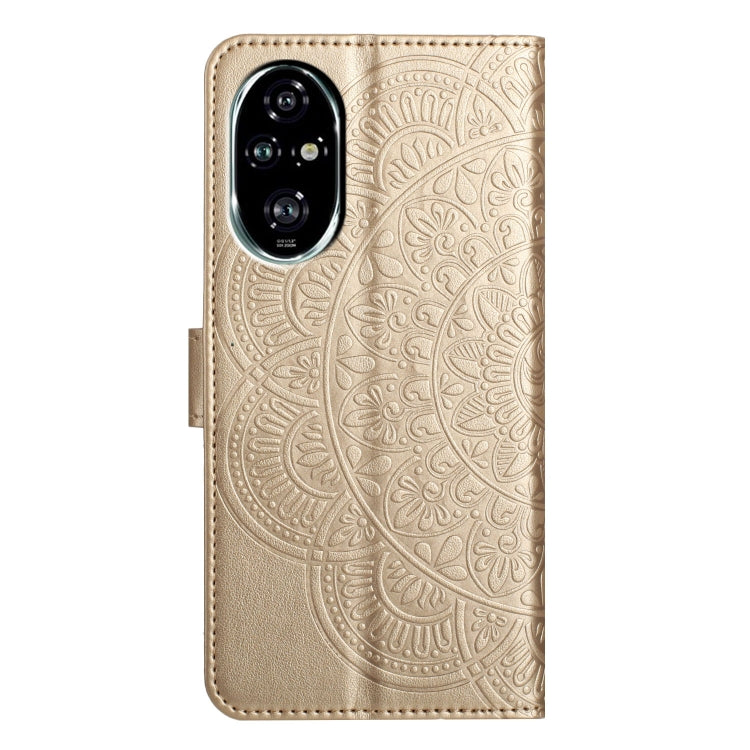 For Honor 200 Pro Flower Embossed Leather Phone Case