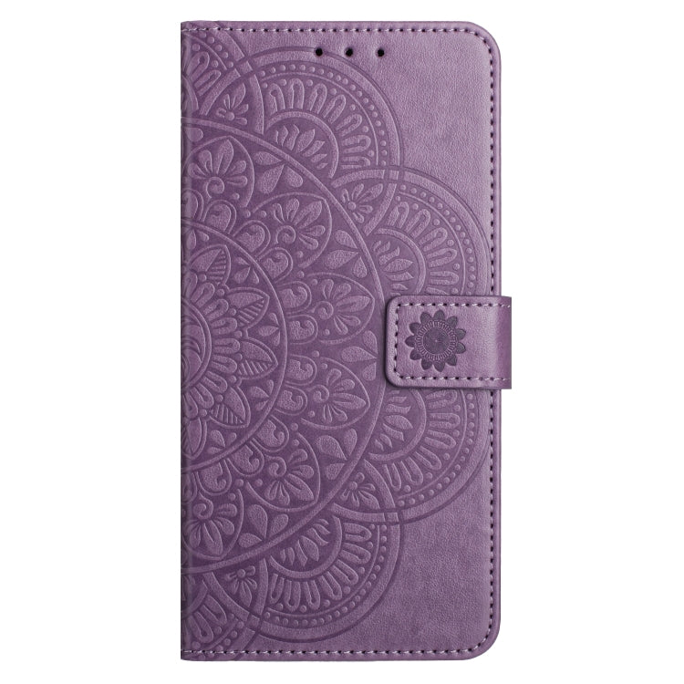 For Honor X9c Flower Embossed Leather Phone Case