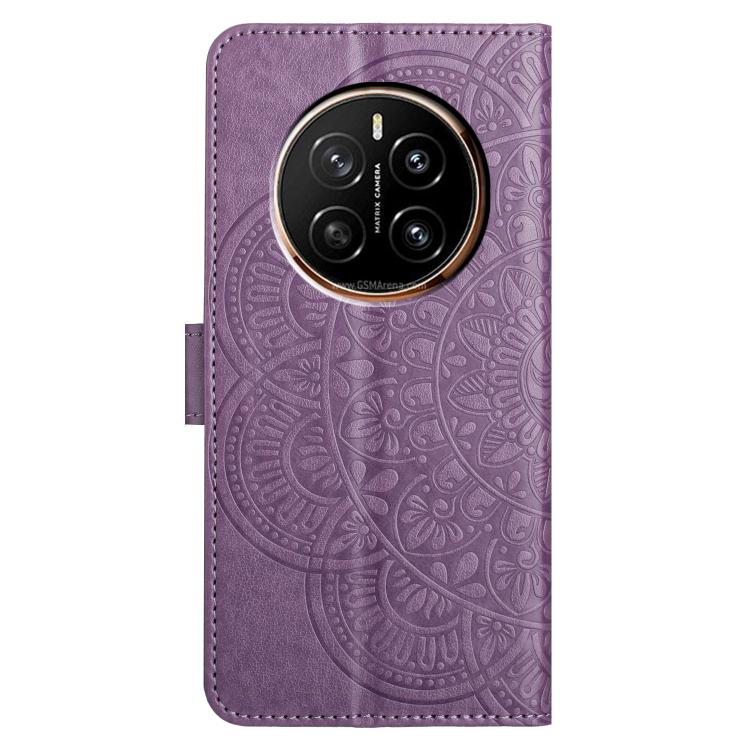 For Honor Magic7 Flower Embossed Leather Phone Case