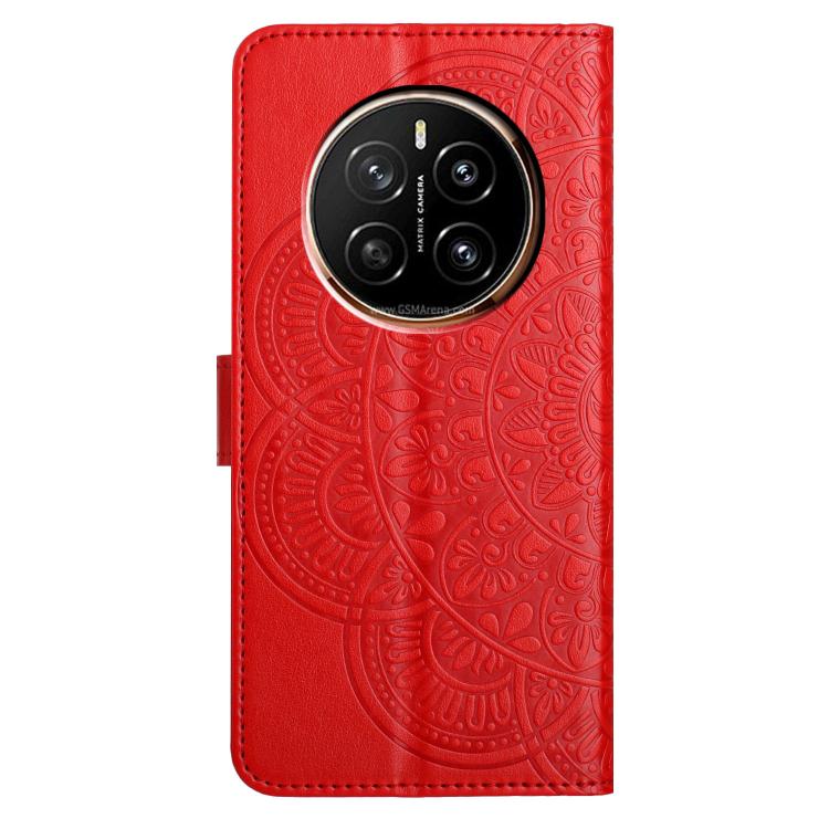 For Honor Magic7 Pro Flower Embossed Leather Phone Case