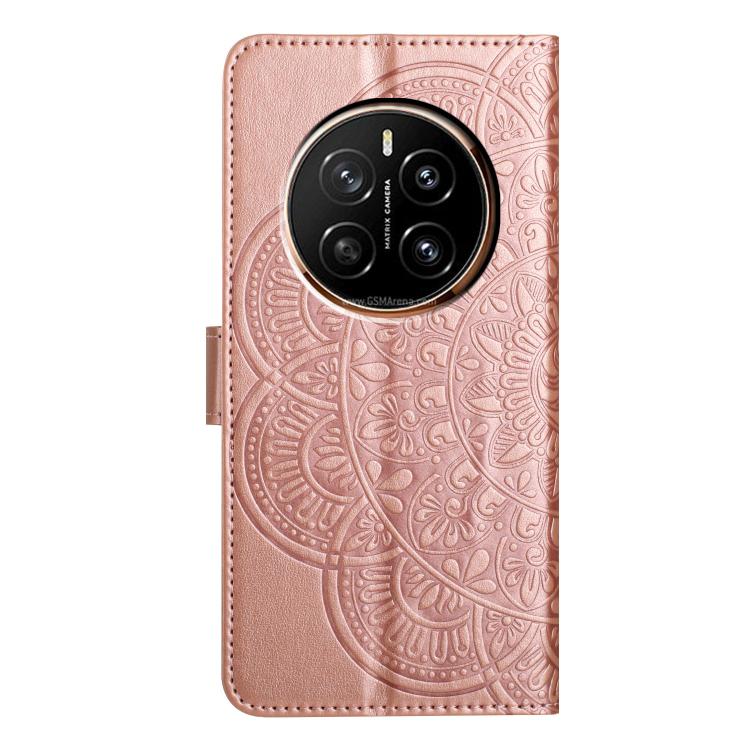 For Honor Magic7 Pro Flower Embossed Leather Phone Case