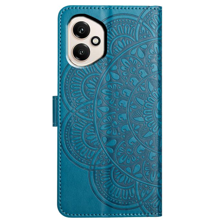 For Honor 400 Global 156.5mm Flower Embossed Leather Phone Case