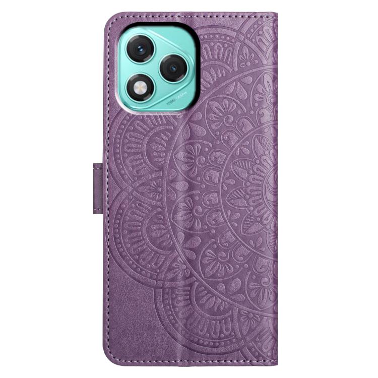 For Honor 400 Lite Global Flower Embossed Leather Phone Case