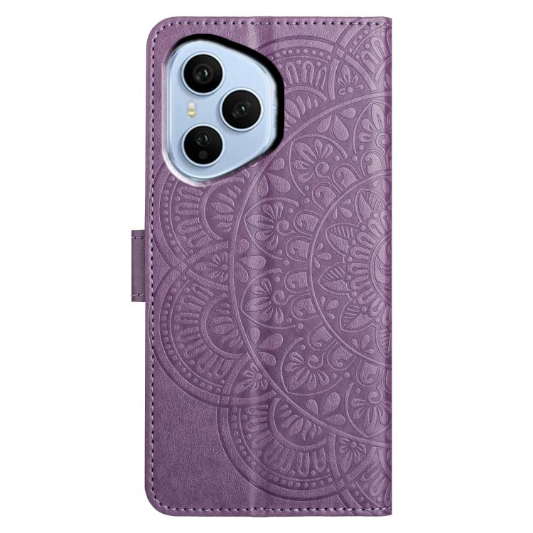 For Honor 400 Pro Global 160.8mm Flower Embossed Leather Phone Case