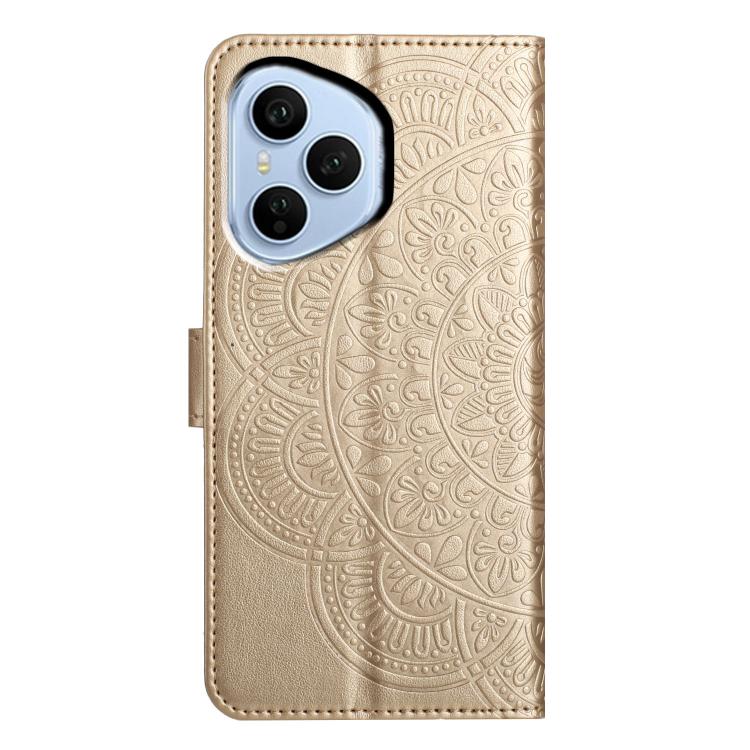 For Honor 400 Pro Global 160.8mm Flower Embossed Leather Phone Case