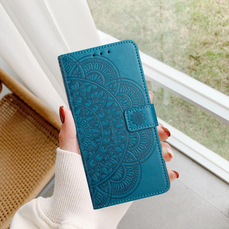 For Honor X7d 5G Flower Embossed Leather Phone Case