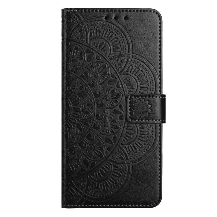 For Motorola Moto G05 Flower Embossed Leather Phone Case