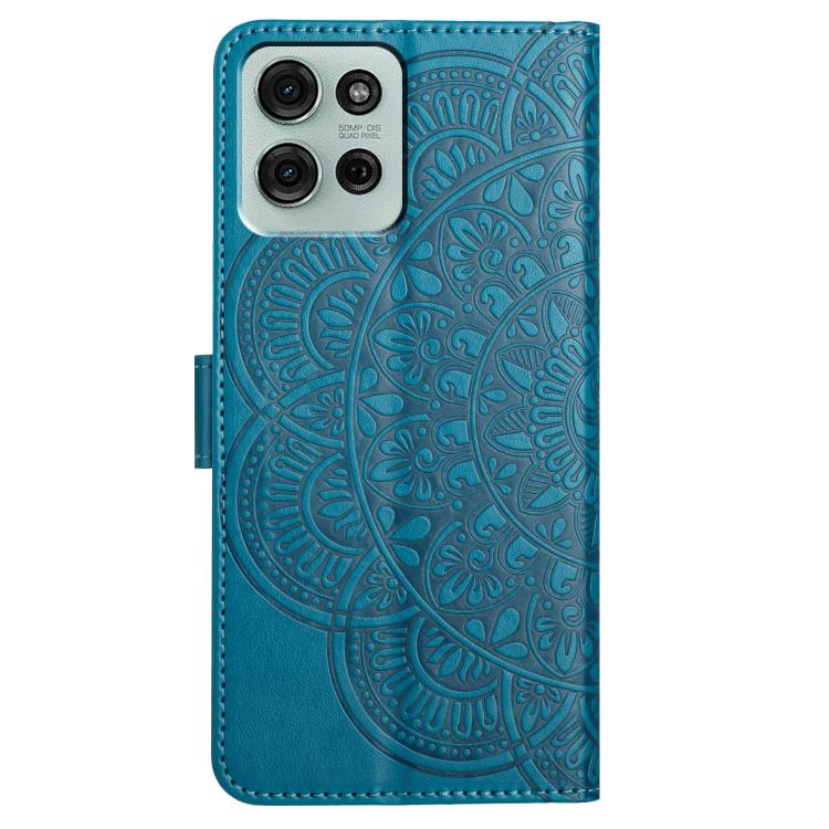 For Motorola Moto G86 5G Flower Embossed Leather Phone Case