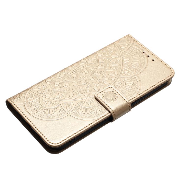 For Motorola Moto G86 5G Flower Embossed Leather Phone Case