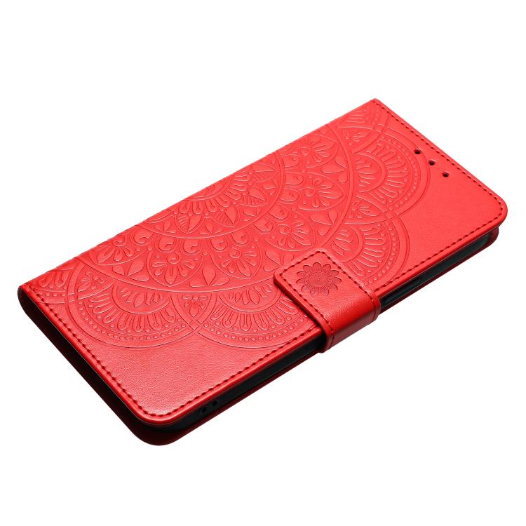 For Motorola Moto G56 5G Flower Embossed Leather Phone Case