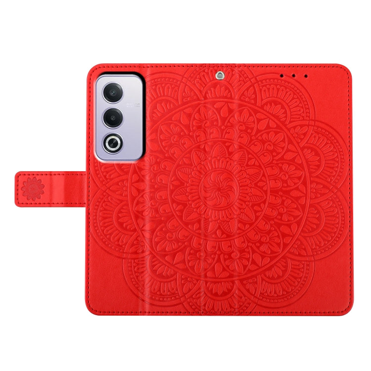 For OPPO A3 Pro 5G Flower Embossed Leather Phone Case