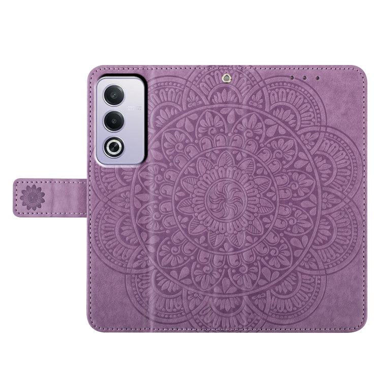 For OPPO A3 Pro 5G Flower Embossed Leather Phone Case