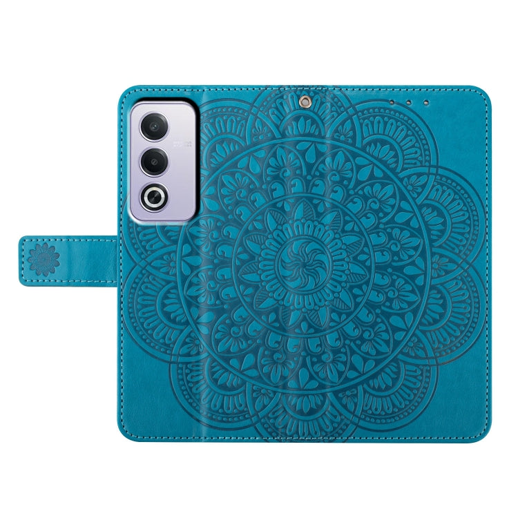 For OPPO A3 Pro 5G Flower Embossed Leather Phone Case