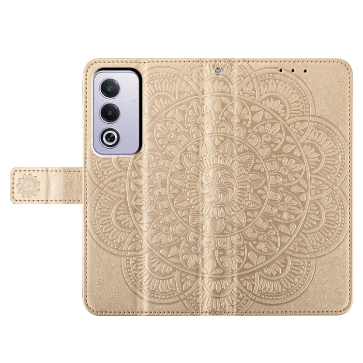 For OPPO A3 Pro 5G Flower Embossed Leather Phone Case