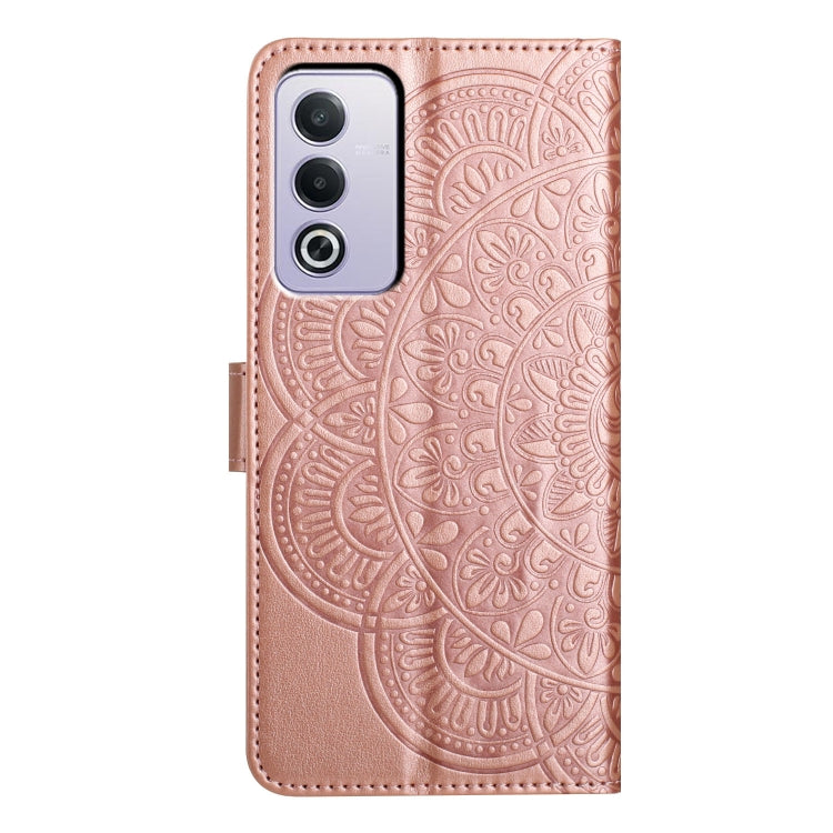 For OPPO A3 Pro 5G Flower Embossed Leather Phone Case