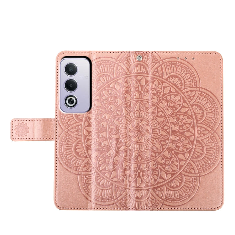 For OPPO A3 Pro 5G Flower Embossed Leather Phone Case