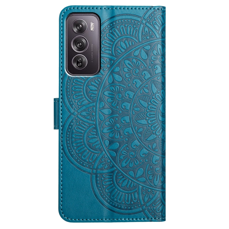 For OPPO Reno12 Pro Global Flower Embossed Leather Phone Case