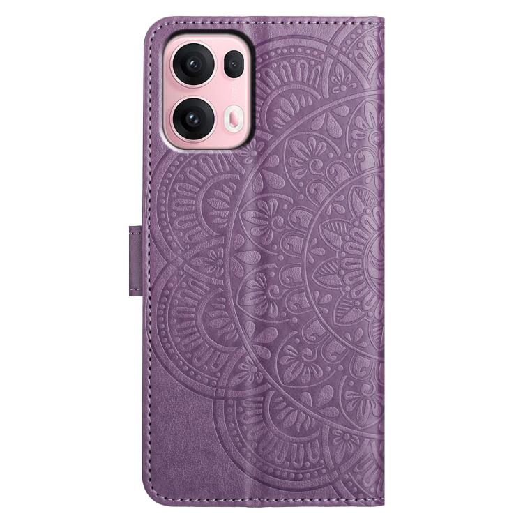 For OPPO Reno13 Pro Global Flower Embossed Leather Phone Case