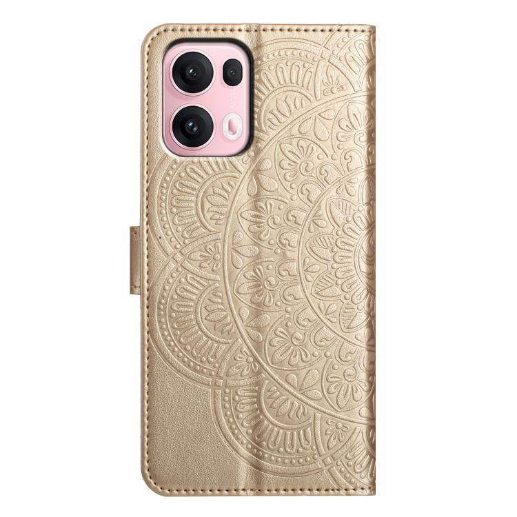 For OPPO Reno13 Pro Global Flower Embossed Leather Phone Case