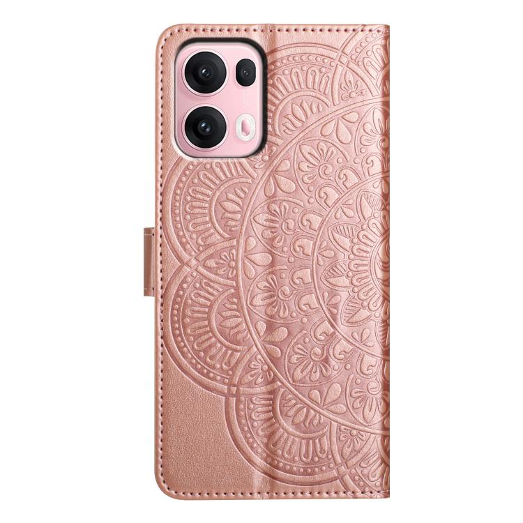 For OPPO Reno13 Pro Global Flower Embossed Leather Phone Case