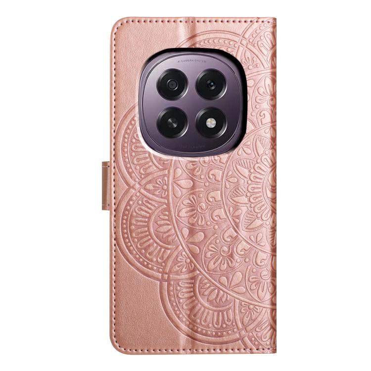For OPPO A5 5G Global Flower Embossed Leather Phone Case