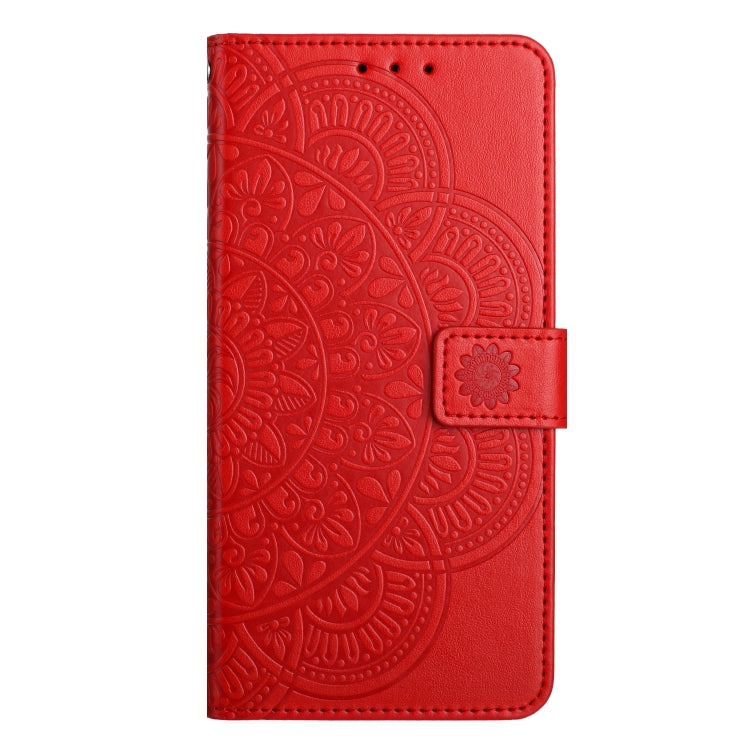 For Redmi Note 14 Pro 5G Flower Embossed Leather Phone Case