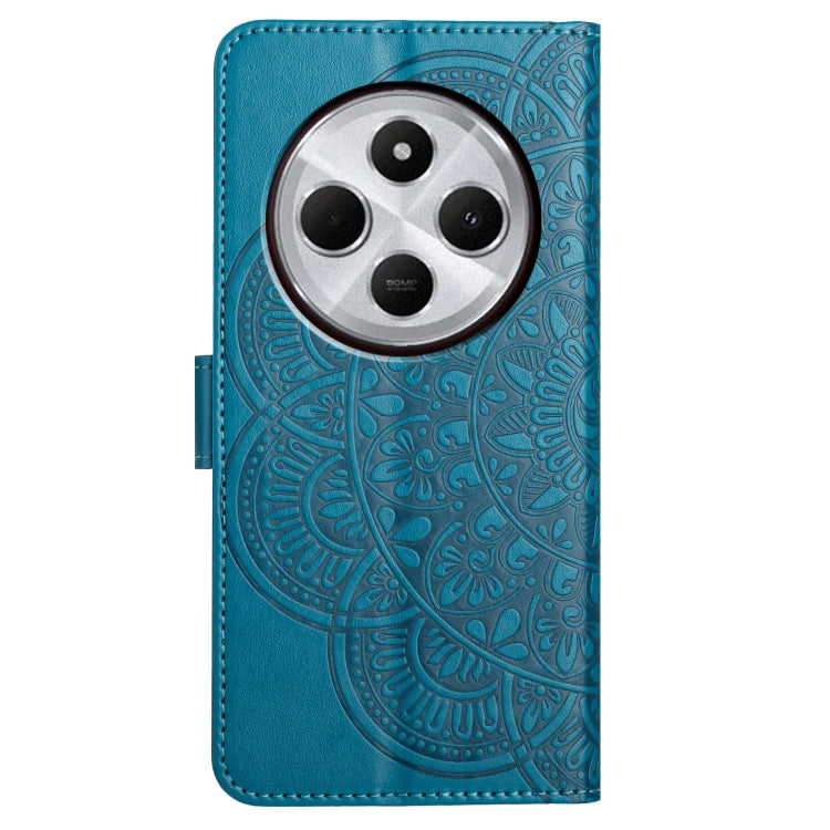 For Redmi A4 5G Flower Embossed Leather Phone Case
