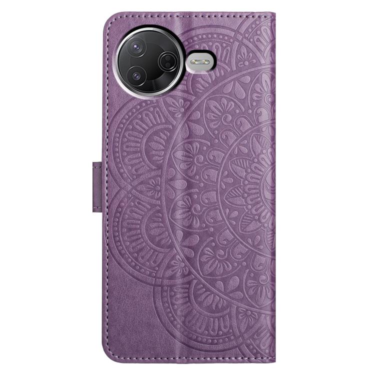 For Redmi K80 Pro / K80 Flower Embossed Leather Phone Case